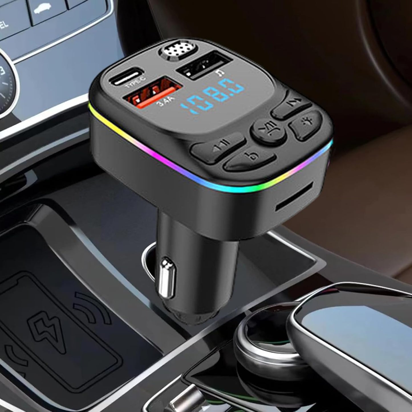 Fm transmitter USB & C